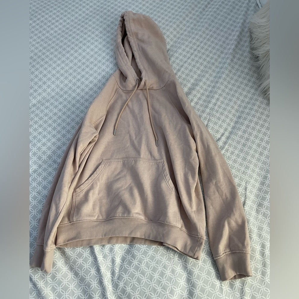 Beige hoodie